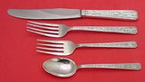 Chased Classic by Lunt Sterling Silver Regular Setting(s) 4pc Vintage