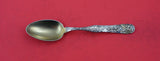 Lap Over Edge Mixed Metals by Tiffany and Co Sterling Teaspoon GW w/wisteria 6"