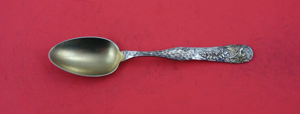 Lap Over Edge Mixed Metals by Tiffany and Co Sterling Teaspoon GW w/wisteria 6"