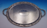 Repousse by Kirk Sterling Silver Tea Tray w/Diaper Work and Presentation (#8907)