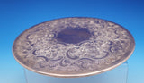 Barker - Ellis English Silverplate Round Trivet Ornate 7" (#9196)