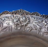 Repousse by Kirk Sterling Silver Fruit Bowl #179 2 1/2" x 11 1/4" (#7307)