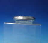 Georgian Bead by Amston Sterling Silver and Crystal Coaster 3 1/4" #144 (#5723)