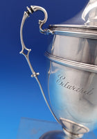 Crichton Bros English Estate Sterling Silver Covered Urn 10" Circa 1917 (#8430)