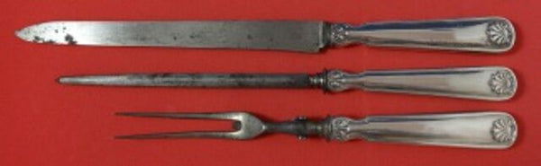 Shell and Thread by Tiffany and Co Sterling Silver Roast Carving Set 3pc HHWS