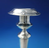 Fourteenth Century by Shreve Sterling Silver Candlestick Pair 8 1/2" (#5582)