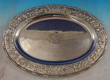 Repousse by S. Kirk and Son Co 925/1000 Silver Fish Serving Platter (#8988)