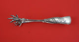 Italian J Engraved by Whiting Sterling Silver Ice Tong w/ claw 6 1/2"