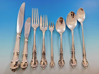 English Gadroon by Gorham Sterling Silver Flatware Set for 8 Service 70 pieces