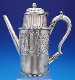 Susannah Brasted English Victorian Sterling Tea Set 6pc (#8990) Fabulous!