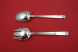 Hampton by Tiffany and Co Sterling Silver Salad Serving Set 10 1/8"