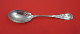 King William Engraved by Tiffany and Co Sterling Berry Spoon w/ bird 8 1/2"