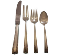 Chapel Bells by Alvin Sterling Silver Flatware Set For 12 Service 92 Pieces