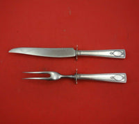 Carthage by Wallace Sterling Silver Steak Carving Set 2pc HH with Stainless