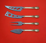 Brocade by International Sterling Silver Deluxe Charcuterie Set 4-Piece Custom