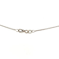 14k White Gold Oval 2.84ct Genuine Natural Moonstone Pendant (#J5367)