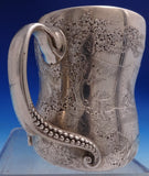 Tiffany and Co Sterling Silver Baby Cup Acid Etched with Dogs #3566/7265 (#8771)
