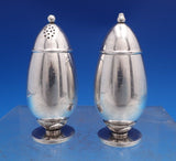 Cactus by Georg Jensen Sterling Silver Salt Pepper Shaker Set 2pc #629A (#8153)