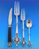 Renaissance by Christofle France Sterling Silver Flatware Service Set 84 pieces