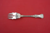 English King by Tiffany and Co Sterling Silver Salad Fork 4-Tine w/ ridges 6"