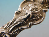 Irian by Wallace Sterling Silver Berry Spoon 9" Aphrodite Woman Figural Serving