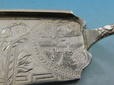 Arlington by Towle Sterling Silver Fish Serving Set w/ Japanese Castle BC Floral