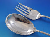 Georgian by Towle Sterling Silver Salad Serving Set 2pc All Sterling Original 9"