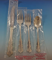 Martinique by Oneida Sterling Silver Flatware Set For 8 Service 37 Pieces New