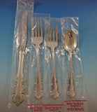 Martinique by Oneida Sterling Silver Flatware Set For 8 Service 37 Pieces New