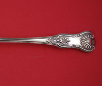 King By Henry Holland Sterling Silver Stuffing Spoon 11 7/8" London 1862
