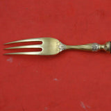 Rocaille by Gebrüder Reiner German 800 Silver Fruit Fork HH AS GW Acid Etched