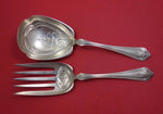 Duchess by Whiting Sterling Silver Salad Serving Set 2pc All Sterling 8 1/4"