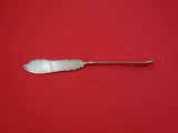 Pattern Unknown by Shiebler Sterling Master Butter Flat Twist Handle 7 3/4"