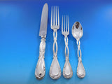 Royal by Puiforcat France Sterling Silver Flatware Set Service 82 pcs Dinner