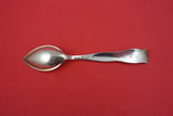 Flora by Shiebler Sterling Grapefruit Spoon w/ pond lily 5 3/4"