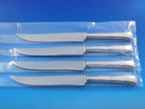 Greenbrier by Gorham Sterling Silver Steak Knife Set 4pc Texas Sized Custom