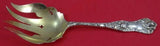 American Beauty by Shiebler Sterling Silver Salad Serving Fork GW Pierced 8 1/2"