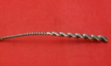 Square Twist #5 by Whiting Sterling Silver Oyster Ladle Gold Washed 11" Serving