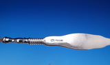 Lily of the Valley by Whiting Sterling Silver Nail File Flat Handle WS 7" #7667