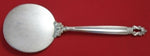 Acorn by Georg Jensen Sterling Silver Tomato Server Solid Original 8 7/8"