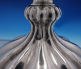 Austrian .800 Silver Chamber Stick Handwrought 4 1/4" x 4 1/8" (#4072)