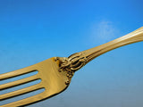 Vivaldi by Alvin Sterling Silver Flatware Set For 6 Service 72 pcs Vermeil Gold