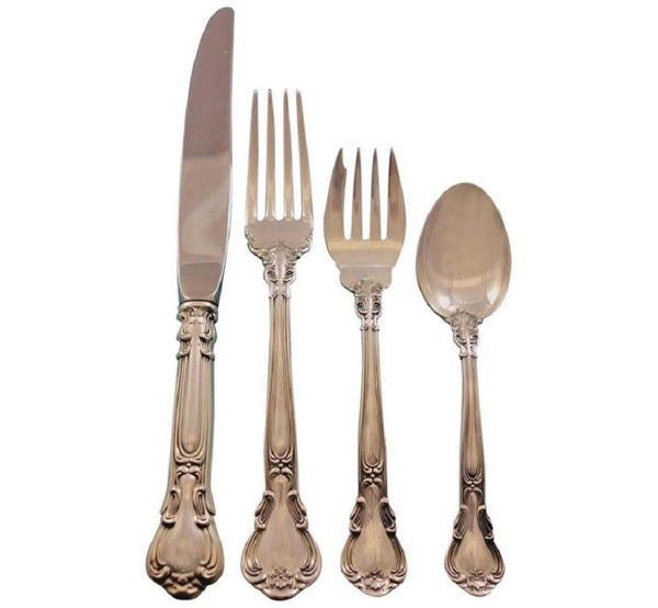 Chantilly by Gorham Sterling Silver Flatware Set For 8 Service 32 Pieces