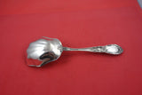 King Richard by Towle Sterling Silver Salad Serving Spoon AS shell 9 3/8"