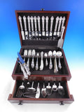 Meadow Rose by Wallace Sterling Silver Flatware Set 12 Service 120 pieces Dinner