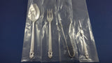 Royal Danish by International Sterling Silver Dinner Flatware For 8 Set 50 Pcs