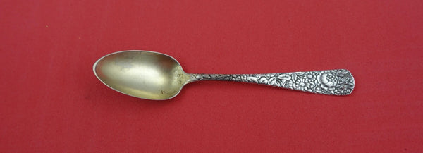 Embossed by Wallace Sterling Silver Demitasse Spoon GW 4 1/4"