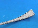 Lap Over Edge Acid Etched by Tiffany Sterling Sauce Ladle Dandelions Floral 7"