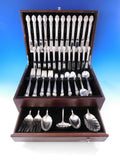 Brocade by International Sterling Silver Flatware Service 12 Set 90 pcs Dinner