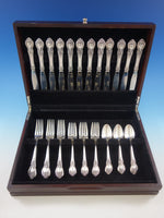 Stanton Hall by Oneida Sterling Silver Flatware Set for 12 Service 48 pieces